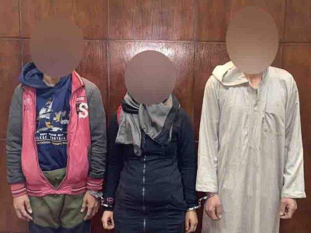 المتهمين اثناء التحقيق