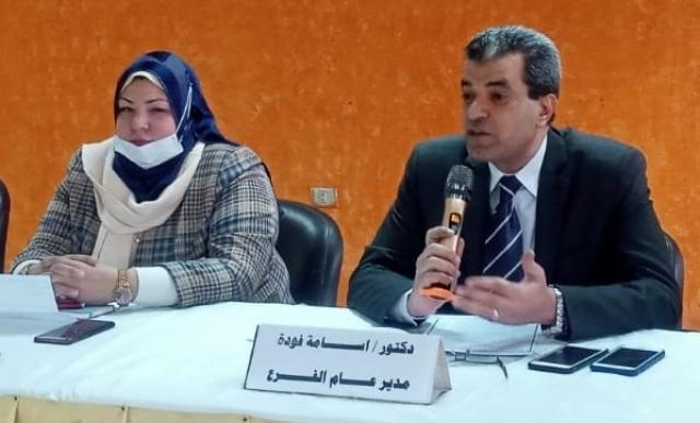 الدكتور أسامة فودة مدير فرع التأمين الصحى بالقليوبية 