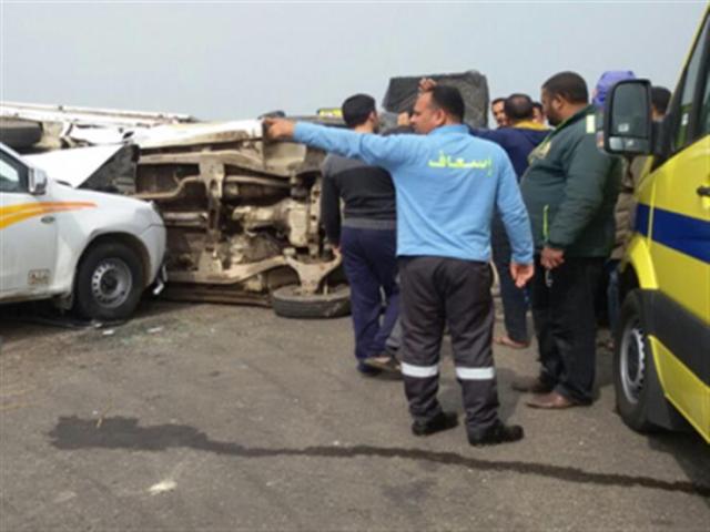 مصرع شخصين واصابة 4 من اسرة واحده بحاث دير مواي بالمنيا العيون الساهرة حوادث اليوم 8117