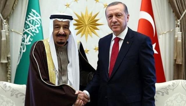خادم الحرمين والرئيس التركي