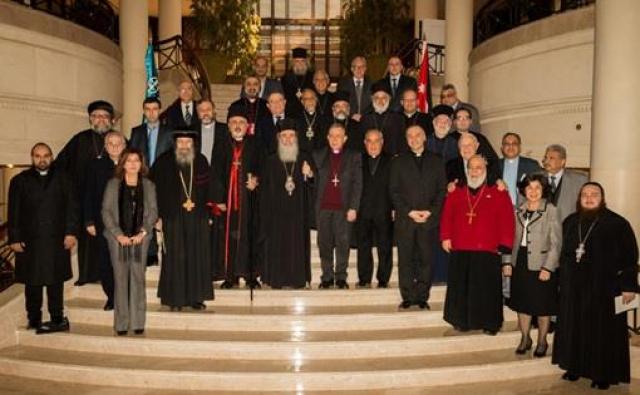 صورة تذكارية لمجلس كنائس الشرق الاوسط