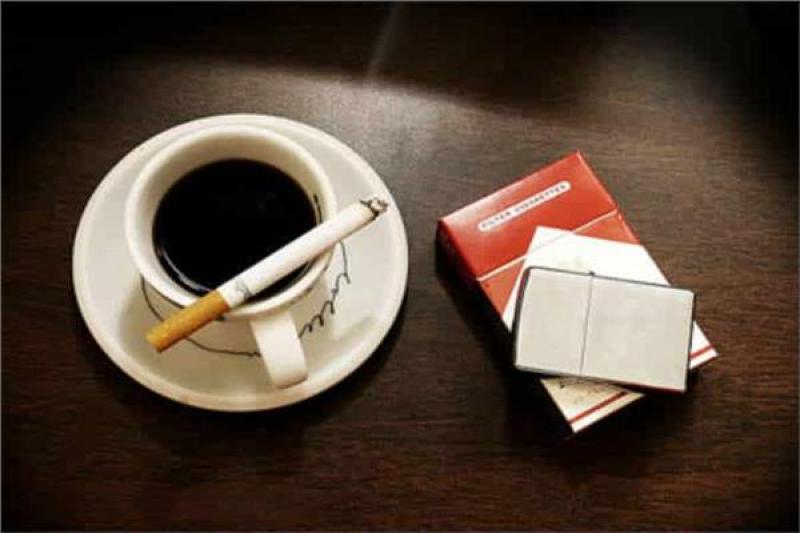 القهوة والسجائر 