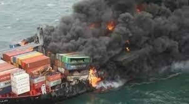 الخارجية تتابع حالة المصريين المصابين فى حادث حريق سفينة بضائع أمام السواحل التركية