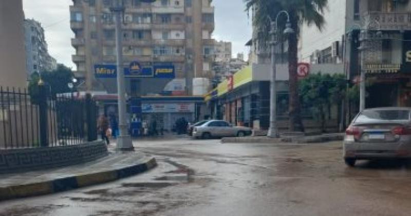 أمطار فى الإسكندرية