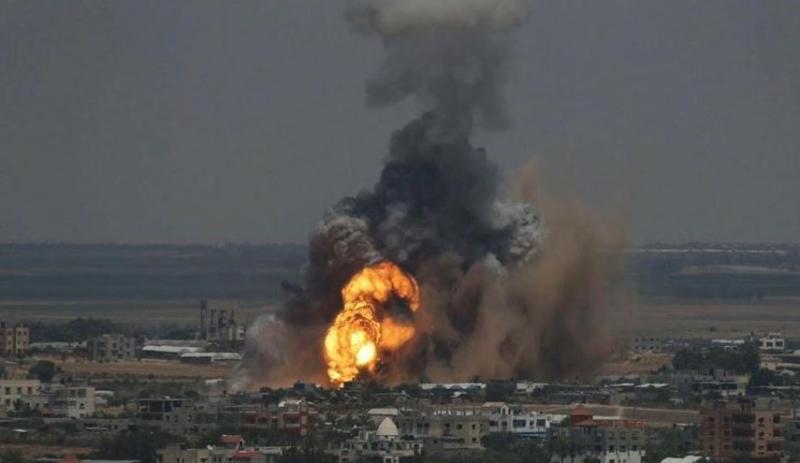 هجوم علي قطاع غزة