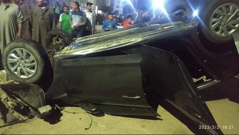 مصرع شخص وإصابة 3 آخرين في حادث سير بطور سيناء