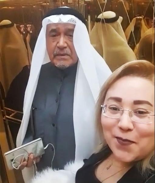 النبهان وزوجته المغربية