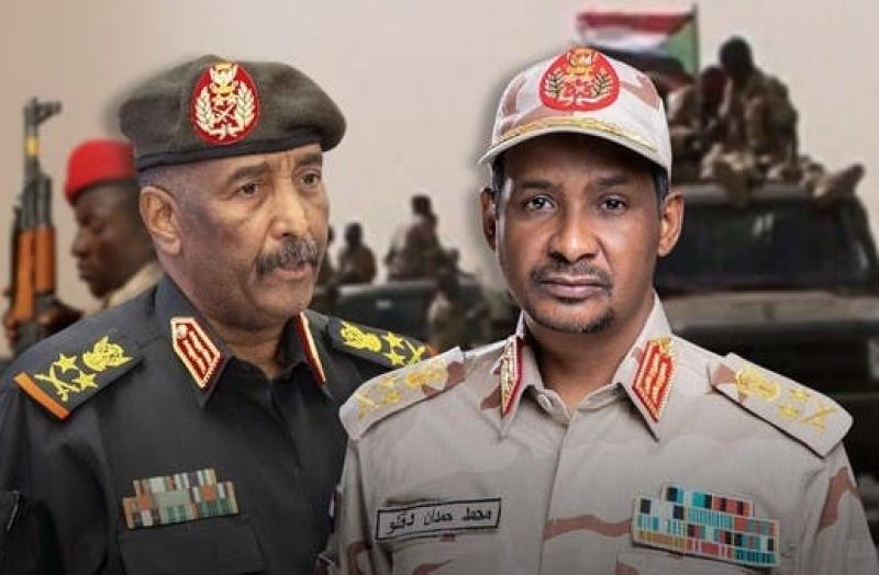 طرفي الصراع في السودان