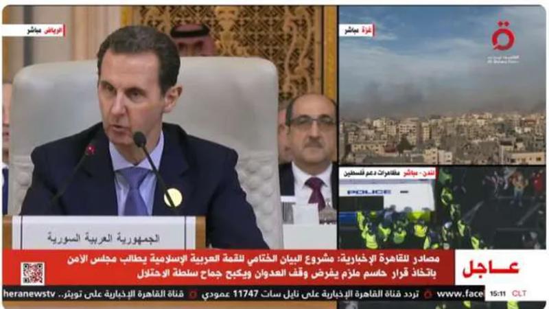 بشار الأسد، رئيس الجمهورية السورية