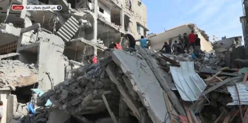 قصف الشيخ رضوان في غزة