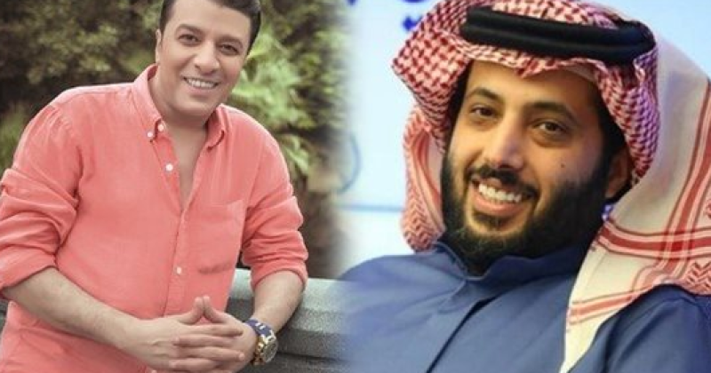 مصطفي كامل وتركي ال الشيخ