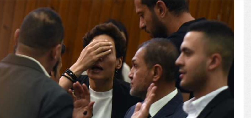 كريم الهواري في المحكمة.