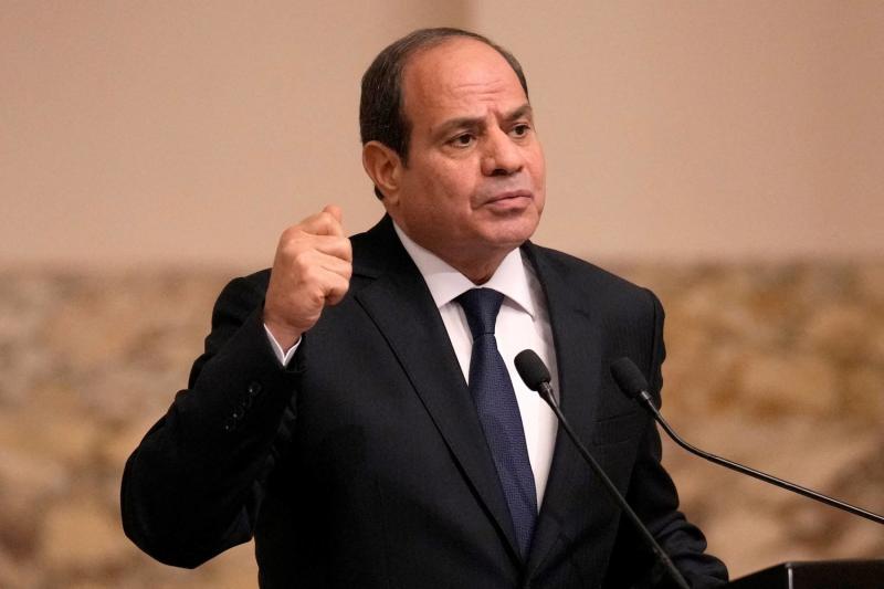 السيسي -مصر-الرئيس السيسي-غزة- رئيسة وزراء إيطاليا-وقف إطلاق النار في غزة