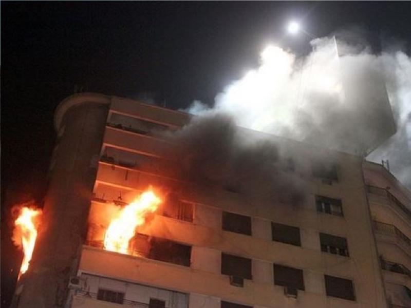 حريق مفاجئ يضرب شقة في بورفؤاد خلال احتفال بزفاف عروسين