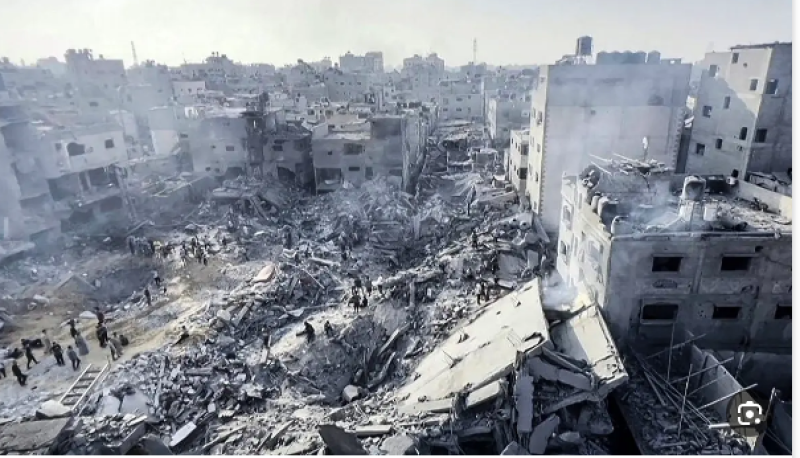 تدمير كامل لغزة