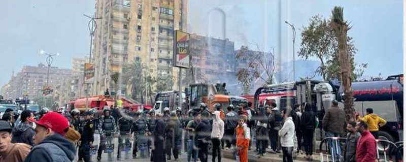 تصاعد خسائر حريق استوديو الأهرام بالجيزة: إصابة 12 شخصًا ودمار هائل