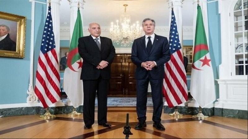 وزير الخارجية الجزائري ونظيره الأمريكي