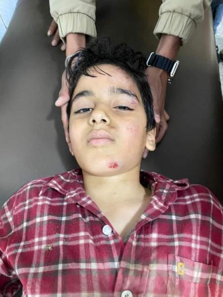 البحث عن أهل طفل تعرض لحادث في محافظة الدقهلية