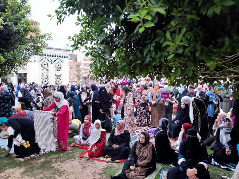 احتفالات العيد في مصر وتواجد امني