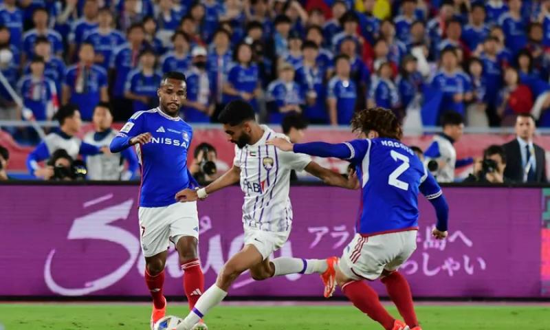 العين الإماراتي يخسر أمام بطل اليابان بهدفين في ذهاب نهائي أبطال آسيا