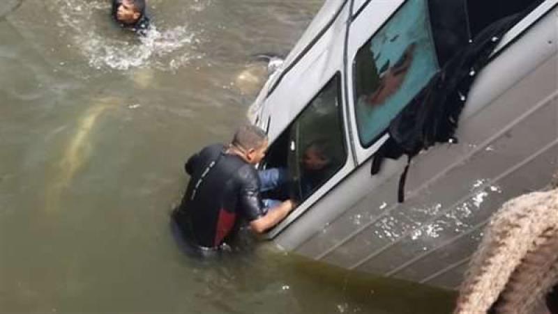 ننشر أسماء ضحايا حادث غرق ميكروباص معدية أبو غالب