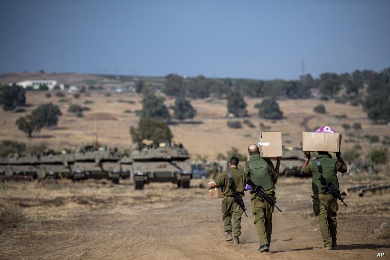 جيش اسرائيل علي الحدود اللبنانية