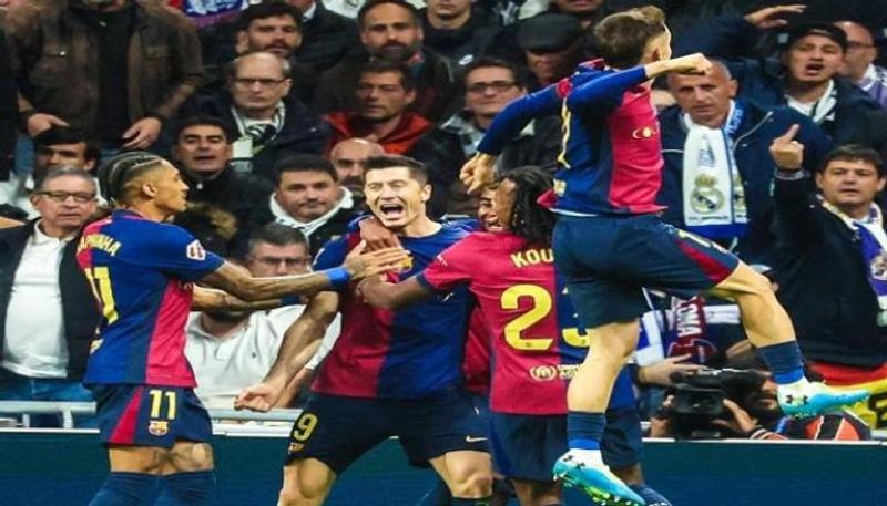 برشلونة يقمع رويال مدريد يالأربعة