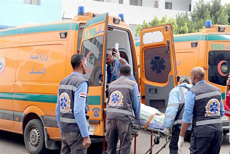 إصابة عامل زراعي بقطع في كف اليد من دراسة الغلة بالشرقية