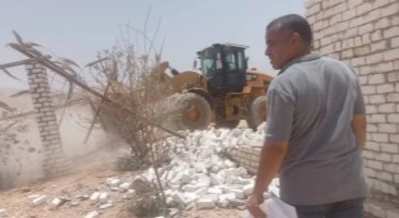 الموجة 26”إزالة 137 حالة تعد على أملاك الدولة والأراضى الزراعية بسوهاج