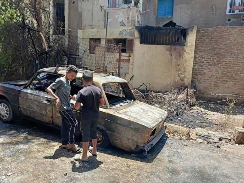 أحداث  وجرائم تموينية في الأقصر خلال 48 ساعة: جثة سيدة رومانية، ضبط 309 بطاقة تموينية، وحريق سيارة في وسط المدينة