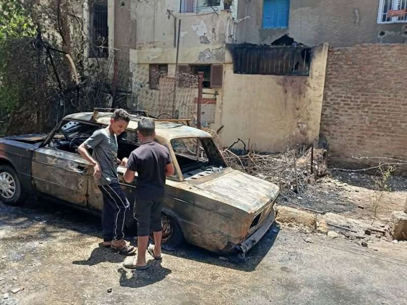 أحداث  وجرائم تموينية في الأقصر خلال 48 ساعة: جثة سيدة رومانية، ضبط 309 بطاقة تموينية، وحريق سيارة في وسط المدينة