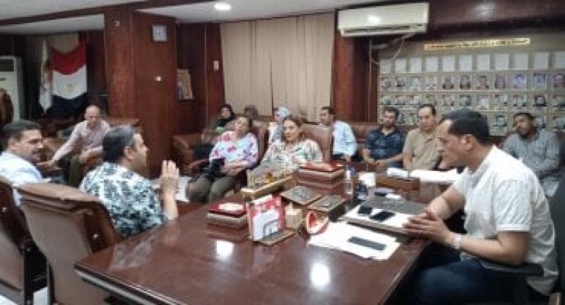 مدير تعليم سوهاج ”تعليمات مشددة لمتابعة الكاميرات بلجان الثانوية العامة
