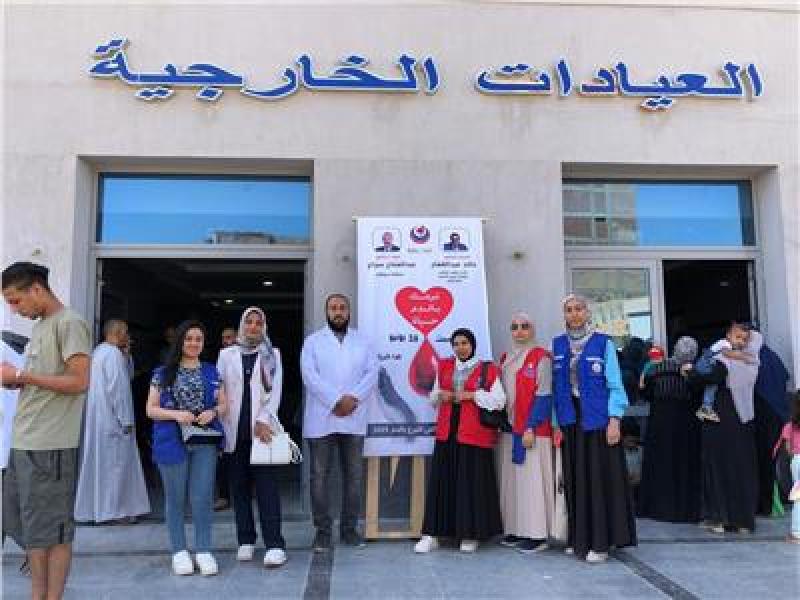 انطلاق الحملة القومية للتبرع بالدم بسوهاج تحت شعار «تبرعك بالدم حياة»