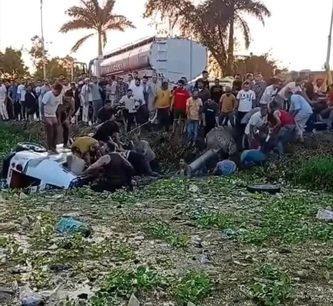 حادث منية سندوب
