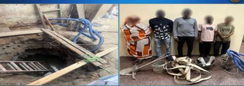ضبط عصابة تنقيب عن الآثار تضم أجانب في السيدة زينب بالقاهرة