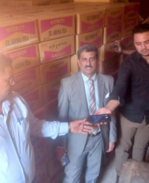 ضبط ” ٦ ” طن شاي العروسه مجهول المصدر بمركز طما بسوهاج