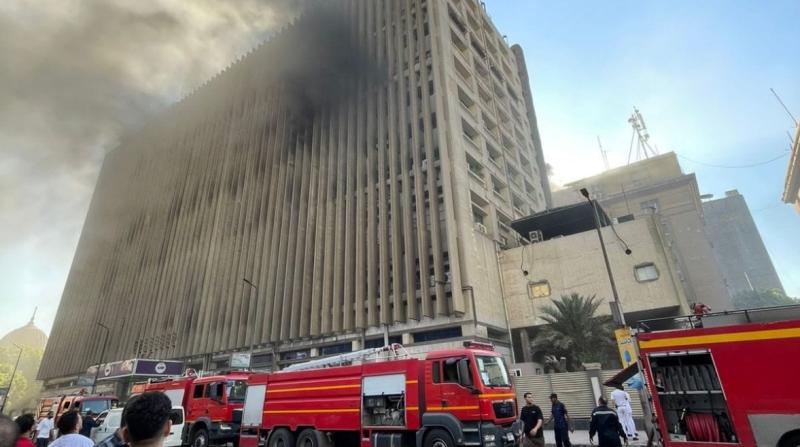 حريق سنترال رمسيس.. ننشر أسماء الضحايا من موظفي المصرية للاتصالات