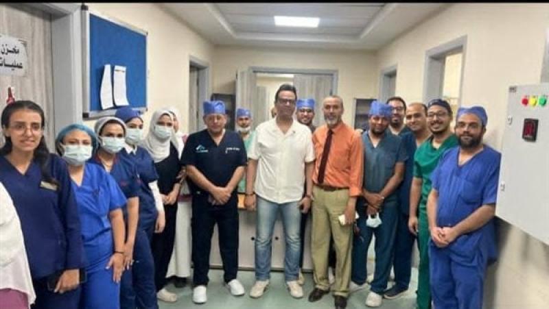 مستشفى سوهاج العام تحصل على المركز الثانى فى إجراء جراحات العظام