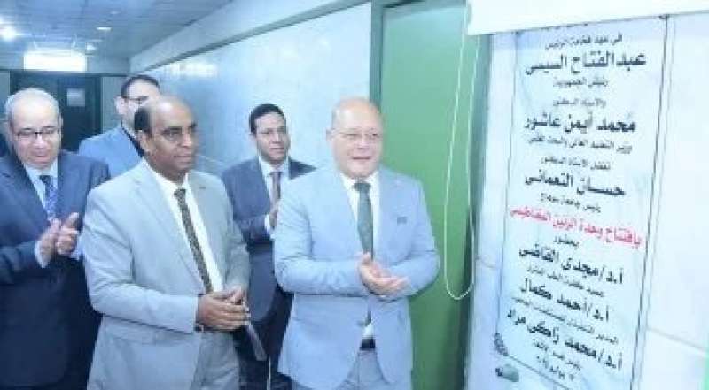 افتتاح وحدة ” الرنين المغناطيسى ” لاستقبال 30 حالة يوميا بمستشفى سوهاج الجامعى