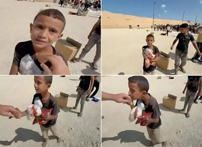 قصة طفل من غزة خرج بحثا عن الطعام فقتلة الجيش الإسراءيلي بدم بارد--تفاصيل مروعة بالفيديو