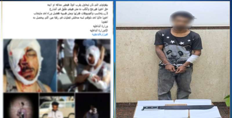 سقوط سفروت الهانوفيل في بد المباحث ..اعتدى بسلاح أبيض على عامل بالهانوڤيل