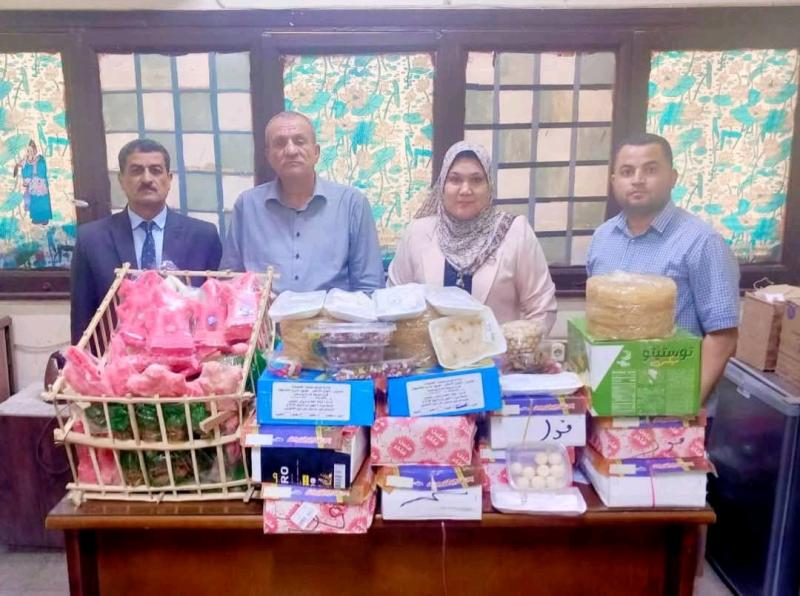 تموين سوهاج ” ضبط سلع غذائية مجهولة المصدر وحلوى مولد غير صالحة