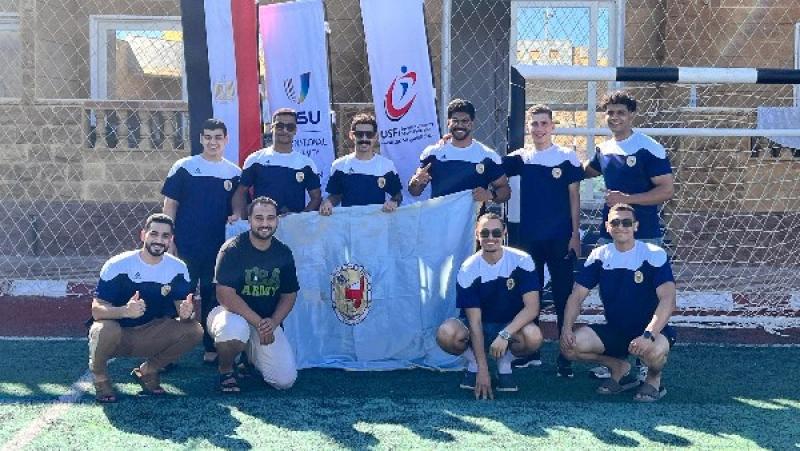 جامعة سوهاج تفوز بالمركز الثالث فى بطولة جامعة بنها الأولى للروبوتات