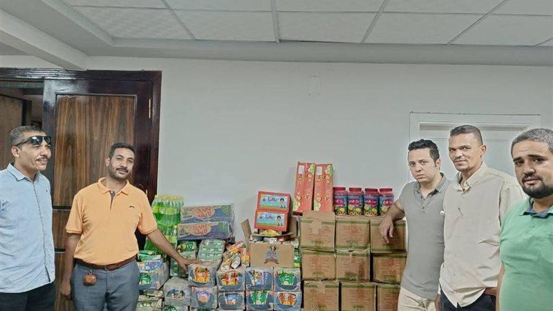 ضربات أمنية ضد تجار الأغذية الفاسدة ومجهولة المصدر ..ضبط سلع غذائية فاسدة داخل أحد مخازن بسوهاج