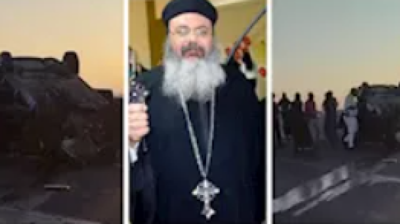 بالأسماء.. مصرع قس وإصابة 4 من أفراد أسرته في انقلاب سيارة ملاكي أعلى محور شمال الأقصر