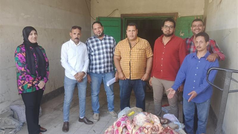 ضبط 350 كجم مصنوعات دواجن غير صالحة للاستهلاك الآدمي بسوهاج