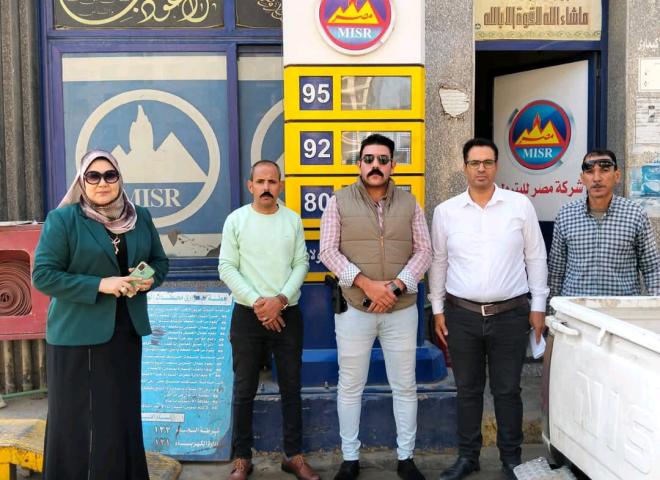 حملات مكثفة لتموين سوهاج على محطات الوقود ومستودعات البوتاجاز