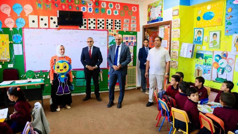 وزير التربية والتعليم يزور عددا من المدارس بمحافظة سوهاج لمتابعة سير العملية التعليمية