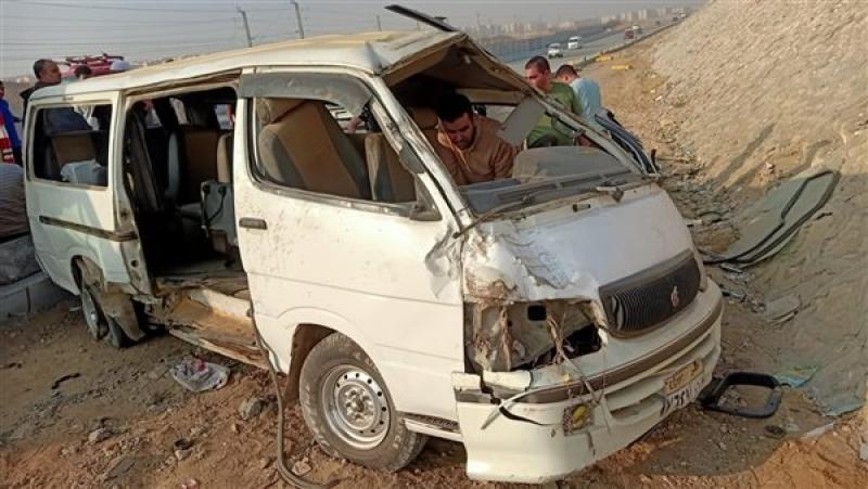 إصابة 3 أشخاص في انقلاب ميكروباص على الطريق الإقليمي باتجاه مدينة بدر إصابة 3 أشخاص في انقلاب ميكروباص على الطريق الإقليمي باتجاه مدينة بدر