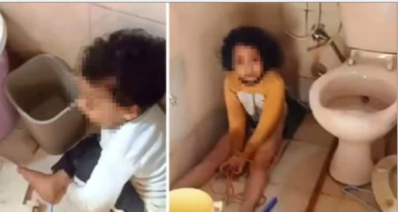 أم تعذب طفليها وتصوّر الجريمة انتقامًا من زوجها السابق بالغربية أم تعذب طفليها وتصوّر الجريمة انتقامًا من زوجها السابق بالغربية